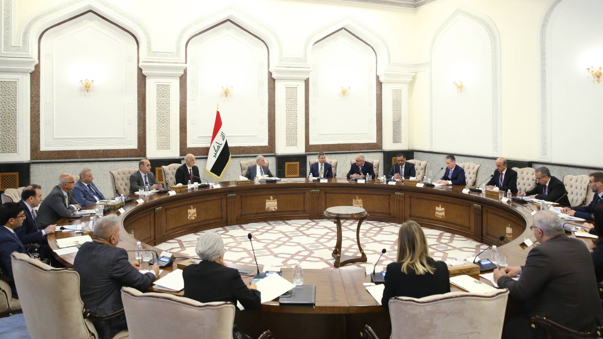  The meeting on water issue in Iraq